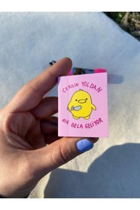 Bonanza Çekilin Yoldan Bir Bela Geliyor A7 Çizgisiz Küçük Boy Çok Renkli Not Defteri