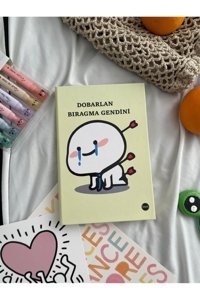 Planet Butik Dobarlan Bıragma Gendini A5 Çizgisiz Büyük Boy Çok Renkli Not Defteri
