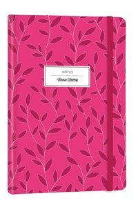 Victoria'S Journals Venzi Art A5 Çizgili Orta Boy Pembe Not Defteri