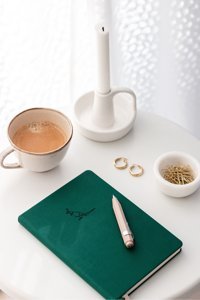 Matt Notebook A5 Noktalı Orta Boy Yeşil Not Defteri