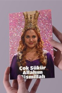 Hopena Hürrem Çok Şükür A5 Çizgisiz Orta Boy Çok Renkli Not Defteri
