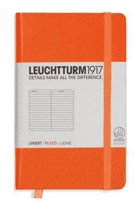 Leuchtturm1917 A5 Çizgili Cep Boy Beyaz Not Defteri