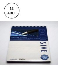 Ess A4 Orta Boy Çok Renkli Not Defteri