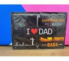 Dantemağazacılık Babalar İçin A6 Çizgisiz Düz Küçük Boy Siyah Set Not Defteri