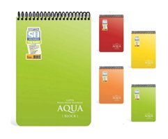 Gıpta Aqua Block 1922 A6 Kareli Orta Boy Beyaz Not Defteri
