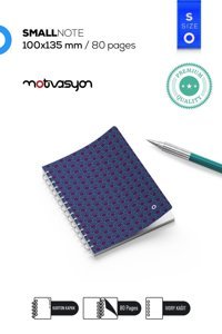 Motivasyon Yayınları Color A5 Çizgisiz Orta Boy Çok Renkli Not Defteri