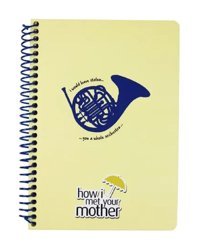 Mabbels How I Met Your Mother A5 Çizgili Orta Boy Sarı Not Defteri