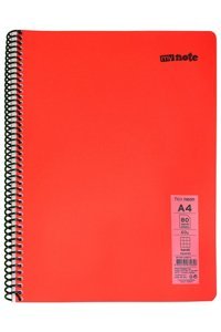 Mynote A4 Çizgili Büyük Boy Çok Renkli Not Defteri