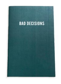 Prep Bad Decisions A5 Çizgisiz Orta Boy Yeşil Not Defteri