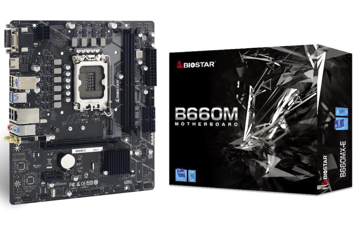 Biostar B660MX/E DDR4 3200MHz S+V+GL LGA 1700 Micro ATX Anakart