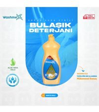 Washmex Aloe Vera-Limon Kokulu Sıvı El Bulaşık Deterjanı 650 ml