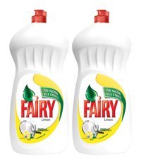 Fairy Limon Kokulu Sıvı El Bulaşık Deterjanı 2x1.5 lt
