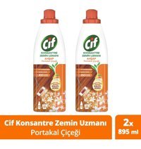 Cif Konsantre Zemin Uzmanı Yüzey Temizleyici 2x895 ml
