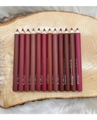 E Esthe Lume Matte Color Lipstick Jumbo 12'li Suya Dayanıklı Kalın Mat Dudak Kalemi Çok Renkli