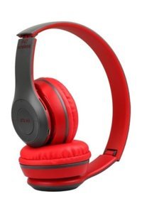 Polygold Xx-39 Kulak Üstü Kablosuz Bluetooth Kulaklık Kırmızı