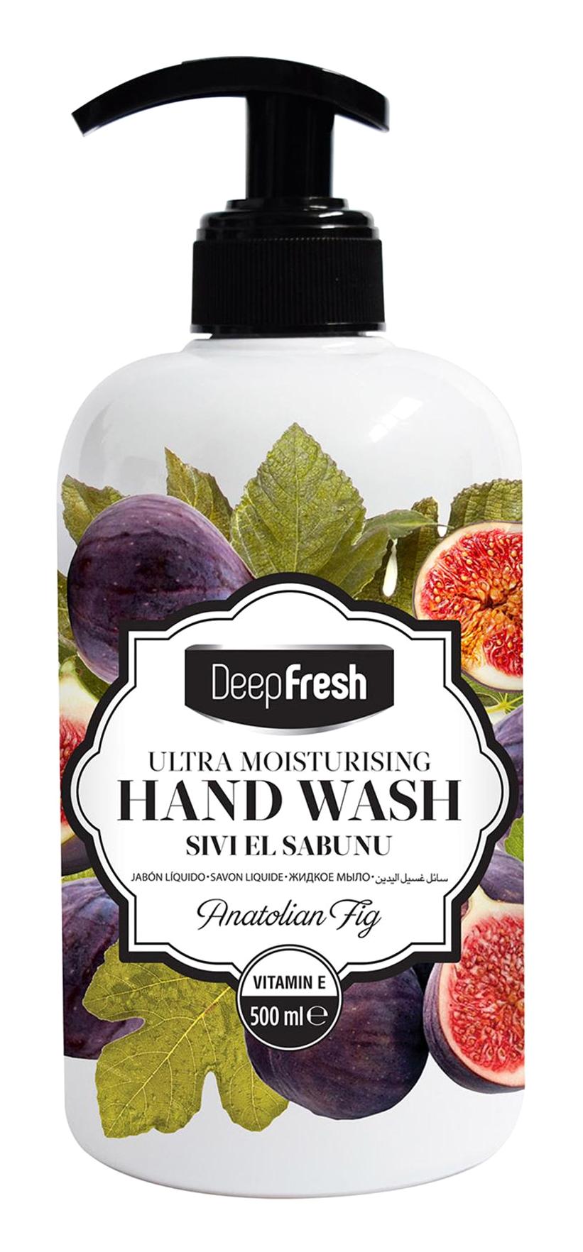 Deep Fresh Ultra Moisturising İncirli Organik Nemlendiricili Parabensiz Alkolsüz Köpük 500 ml Sıvı Sabun