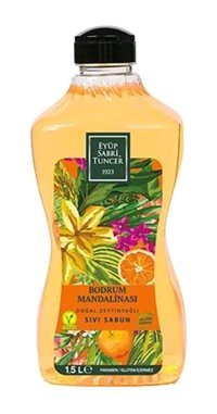 Eyüp Sabri Tuncer Bodrum Mandalinası Organik Nemlendiricili Vegan 6'lı 1.5 lt Sıvı Sabun
