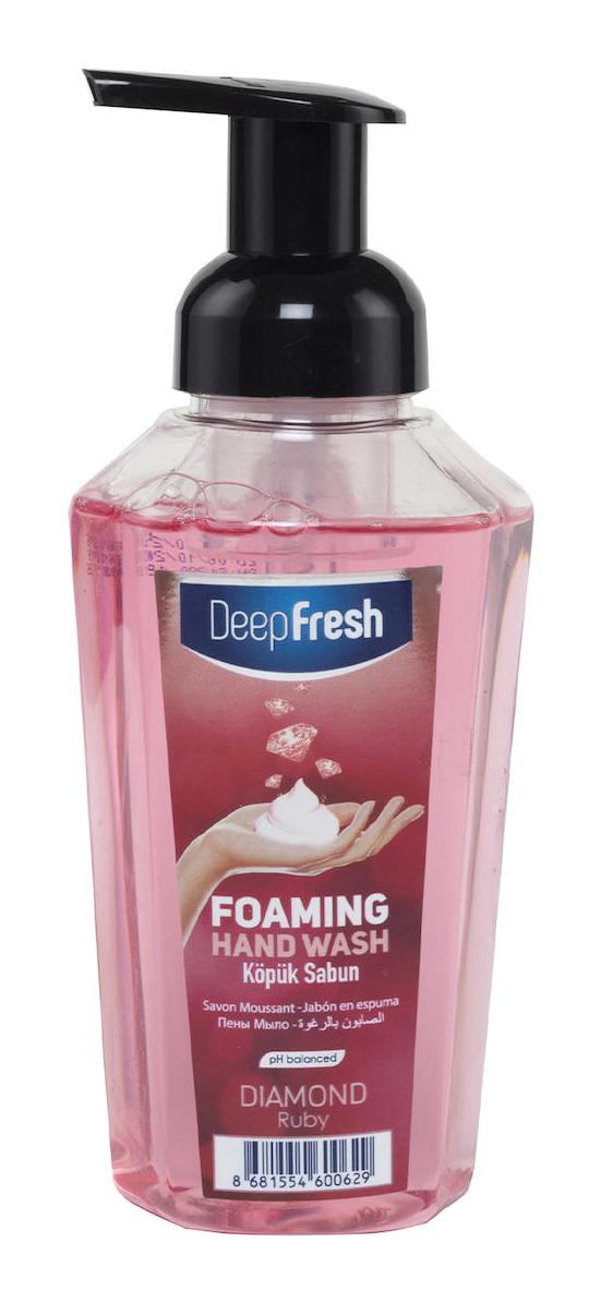 Deep Fresh Diamond Ruby Nemlendiricili Parabensiz Alkolsüz Köpük 400 ml Sıvı Sabun