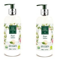 Eyüp Sabri Tuncer Beyaz Sabunlu Organik Nemlendiricili Köpük Vegan 2'li 500 ml Sıvı Sabun