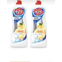 Porçöz Limon Kokulu El Bulaşık Deterjanı 2x675 ml