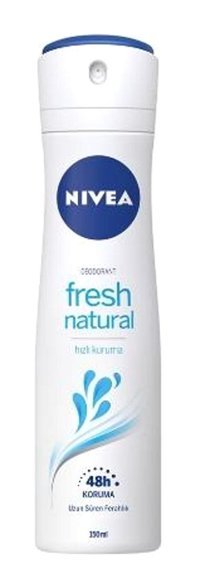 Nivea Fresh Natural Sprey Kadın Deodorant 24x150 ml