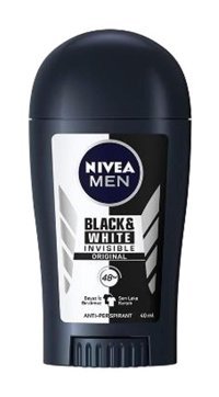 Nivea Black&White Invisible Power Ter Önleyici Antiperspirant Roll-On Erkek Deodorant 12x40 ml
