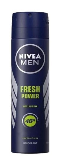 Nivea Fresh Power Pudralı Ter Önleyici Sprey Erkek Deodorant 12x150 ml