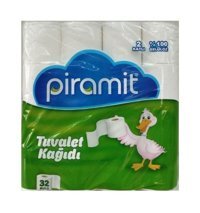 Piramit 2 Katlı 32'li Rulo Tuvalet Kağıdı