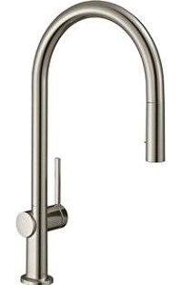 Hansgrohe Talis M54 Kuğu Çift Girişli Aç Kapa Eviye Bataryası Krom