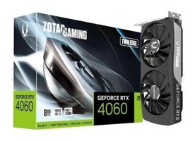 Zotac Twin Edge RTX 4060 8 GB GDDR6 PCI-Express 4.0 DirectX 12 Ultimate 2 Fanlı Fanlı Soğutma 128 Bit Gaming Nvidia Ekran Kartı