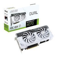 Asus Dual OC White RTX 4070 12 GB GDDR6X PCI-Express 4.0 DirectX 12 Ultimate 2 Fanlı Fanlı Soğutma 192 Bit Gaming Nvidia Ekran Kartı