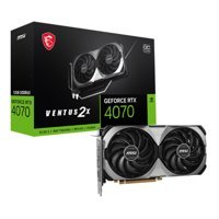Msi Ventus 2X OC RTX 4070 12 GB GDDR6X PCI-Express 4.0 DirectX 12 Ultimate 2 Fanlı Fanlı Soğutma 192 Bit Gaming Nvidia Ekran Kartı