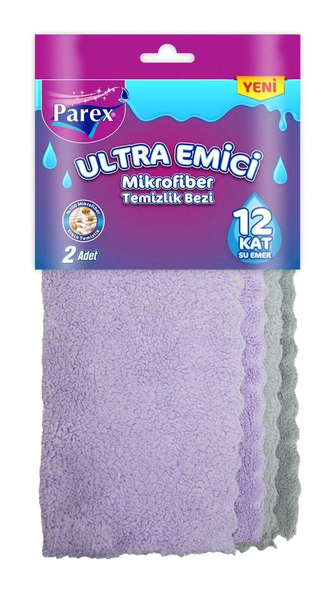 Parex Ultra Emici Mikrofiber 2'li Temizlik Bezi