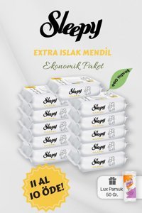 Sleepy Extra 990 Yaprak Islak Mendil