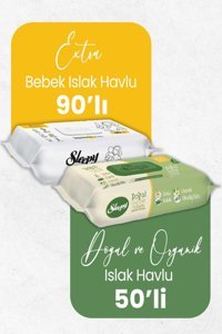 Sleepy 140 Yaprak 2'li Islak Mendil