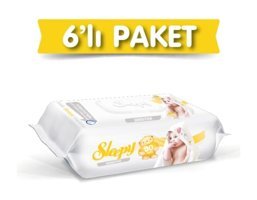 Sleepy Sensitive Yenidoğan 300 Yaprak 6'lı Islak Mendil