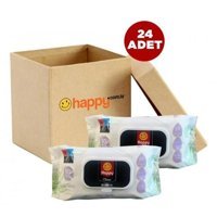 Happy Clean 2160 Yaprak 24'lü Islak Mendil
