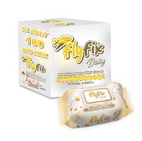 Flyfix Daisy Antibakteriyel 1200 Yaprak 12'li Islak Mendil