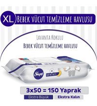 Sleepy Lavanta 150 Yaprak 3'lü Islak Mendil