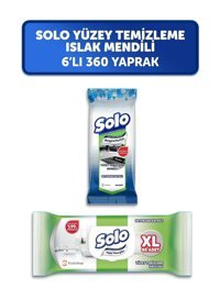 Solo 360 Yaprak 6'lı Islak Mendil