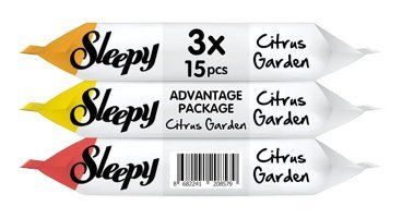 Sleepy Narenciye Travel 45 Yaprak 3'lü Islak Mendil