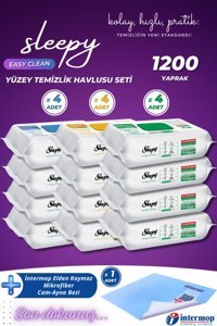 Sleepy Karma 1200 Yaprak 12'li Islak Mendil