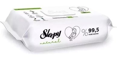 Sleepy Natural Yenidoğan 90 Yaprak Islak Mendil