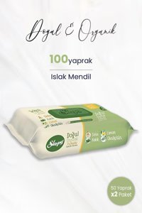 Sleepy Antibakteriyel 100 Yaprak 2'li Islak Mendil
