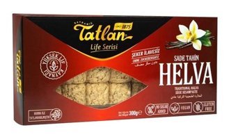 Tatlan Şeker İlavesiz Sade Tahinli Helva 300 gr