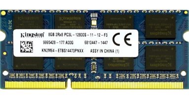 Kingston KN2M64-ETF 8 GB DDR3 1x8 1600 MHz Ram