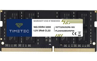 Timetec PC4-25600 16 GB DDR4 1x16 3200 MHz Ram