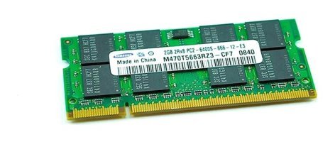Samsung M470T5663RZ3-CF7 2 GB DDR2 1x2 800 Mhz Ram