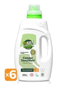 Just Green Renkliler ve Beyazlar İçin 180 Yıkama Sıvı Deterjan 1.5 lt
