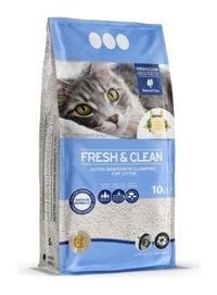 Fresh Marsilya Sabun Kokulu Topaklanan İnce Taneli Bentonit Kedi Kumu 10 lt